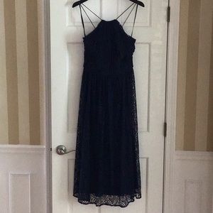 Dress, Vera Wang, spaghetti strap crisscross, 12